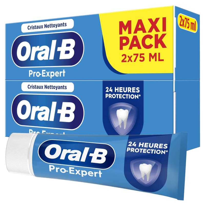 Lot de 2 tubes de dentifrice Oral-B Pro-Expert, 2 x 75 ml – via Prévoyez et économisez