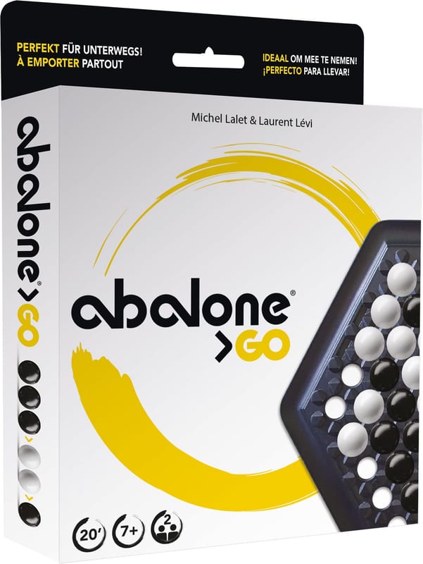 Jeu de stratégie Abalone Go – jeu de société pour deux joueurs avec billes