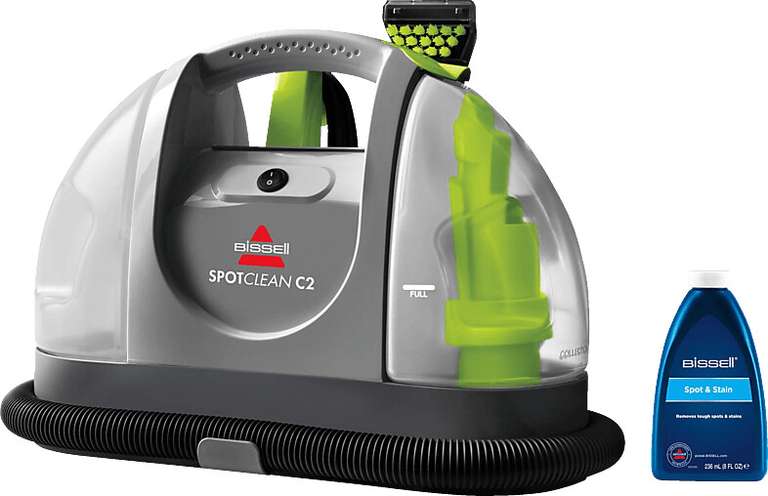 Détachant portable Bissell SpotClean C2 340 W, réservoir de 1,4 L – vendu par iBOOD