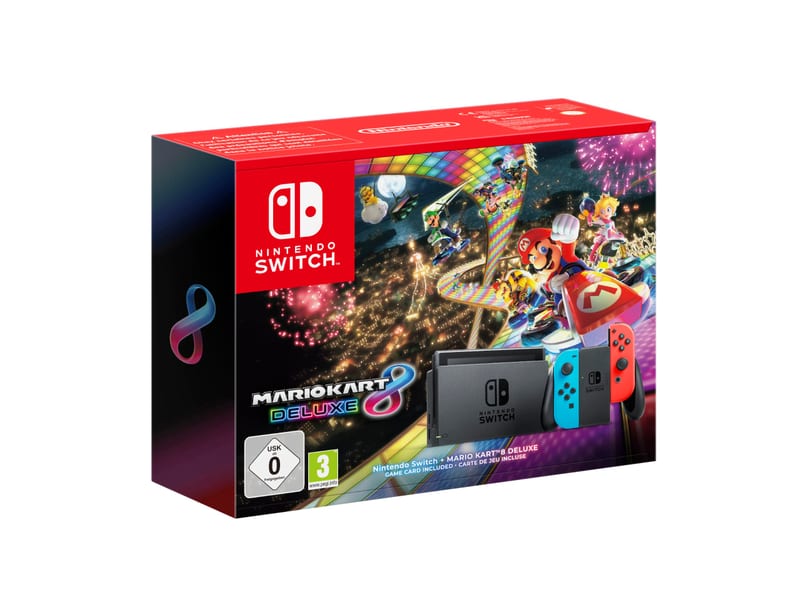 Console Nintendo Switch avec le jeu Mario Kart 8 Deluxe – en précommande sur Amazon.es