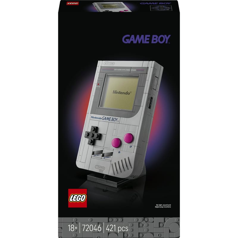 Maquette LEGO Super Mario Game Boy 72046, 421 pièces – livraison gratuite