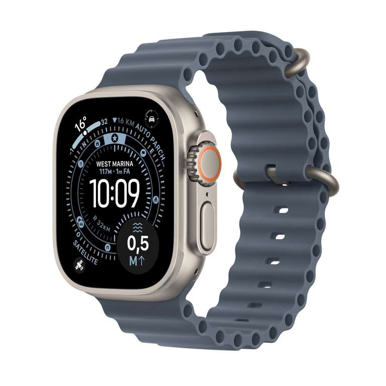 Montre connectée Apple Watch Ultra 3 GPS + Cellular, boîtier 49 mm – vendue par Amazon.it