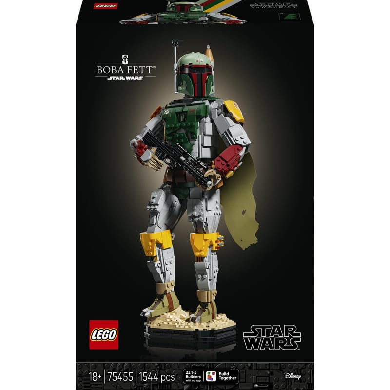 Figurine à construire LEGO Star Wars Boba Fett 75455 pour adultes – avec code promo