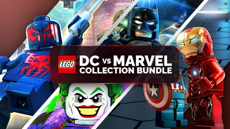 Pack de jeux PC LEGO DC vs Marvel Collection (Batman et Marvel Super Heroes) en version numérique Steam