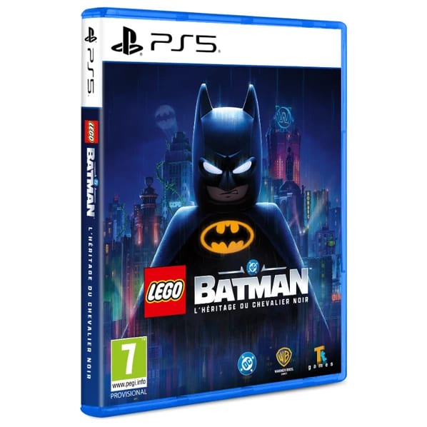 Jeu vidéo LEGO Batman : L'Héritage du Chevalier Noir sur PS5 – livraison gratuite