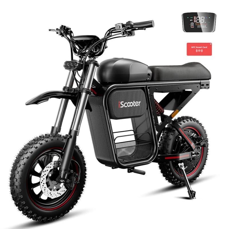 Moto électrique tout-terrain iScooter DX5Max – via remise au panier, livraison gratuite