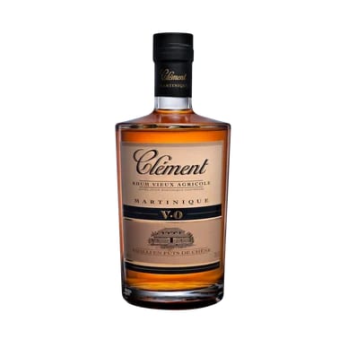 Rhum vieux agricole Clément AOC Martinique 70 cl, 40 % vol. – avec carte fidélité Courses U