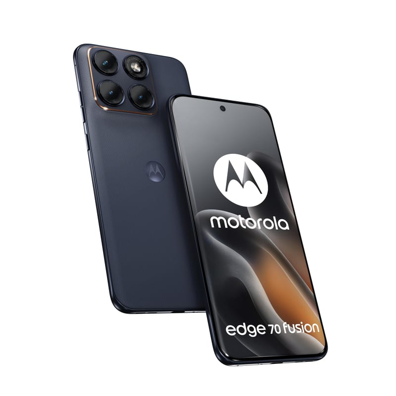 Pack smartphone Motorola Edge 70 Fusion 256 Go avec écouteurs Moto Buds 2 Plus et montre Moto Watch
