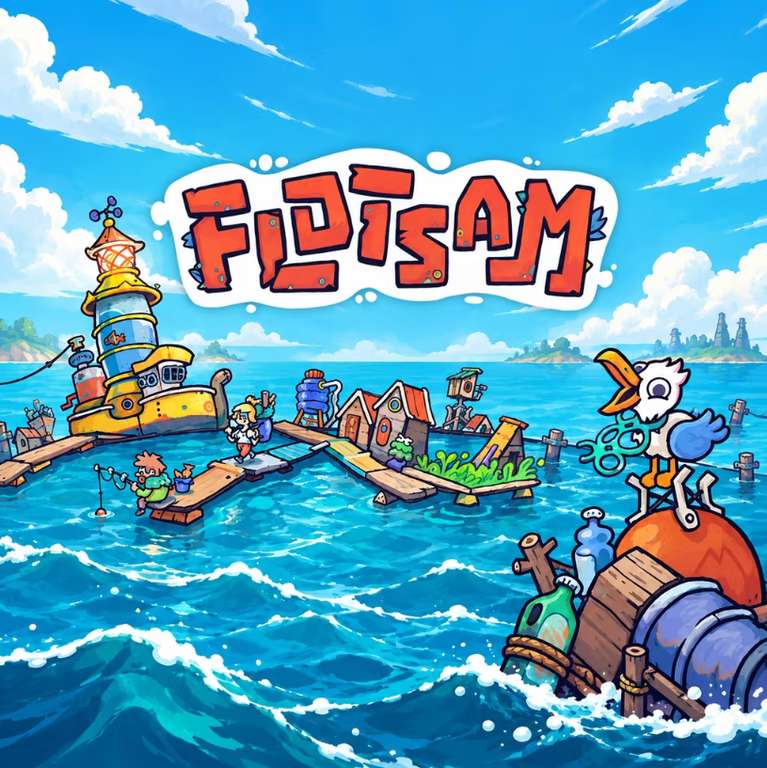 Jeu de survie et construction Flotsam avec DLC Idle Champions of the Forgotten Realms sur PC – version numérique offerte