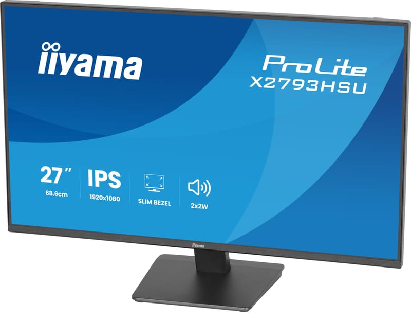 Écran PC 27 pouces Iiyama ProLite X2793HSU-B1 – dalle IPS Full HD, 120 Hz