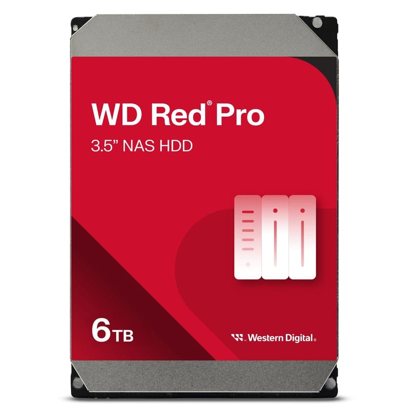 Disque dur interne NAS Western Digital WD Red Pro 6 To – livraison gratuite chez Galaxus