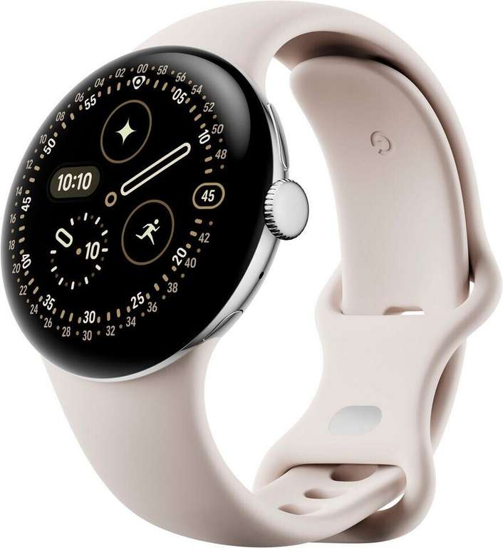 Montre connectée Google Pixel Watch 4 45 mm, Bluetooth, coloris beige – livraison gratuite