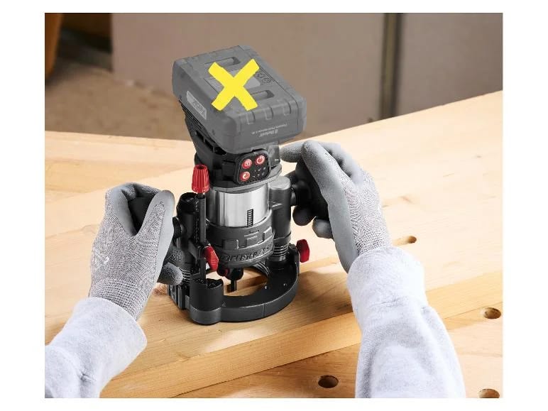 Fraiseuse/défonceuse sans fil Parkside Performance PMFAP 20-Li B2, 20 V, moteur brushless – avec coupon Lidl+