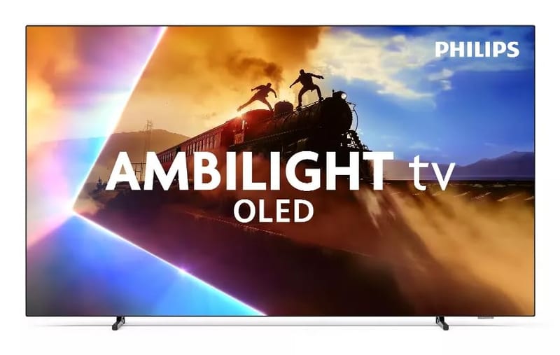 Téléviseur OLED Philips 55OLED801/12 55 pouces 4K, 120 Hz, Ambilight 3 côtés – vendeur tiers